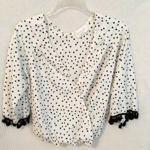 Lavender field blouse